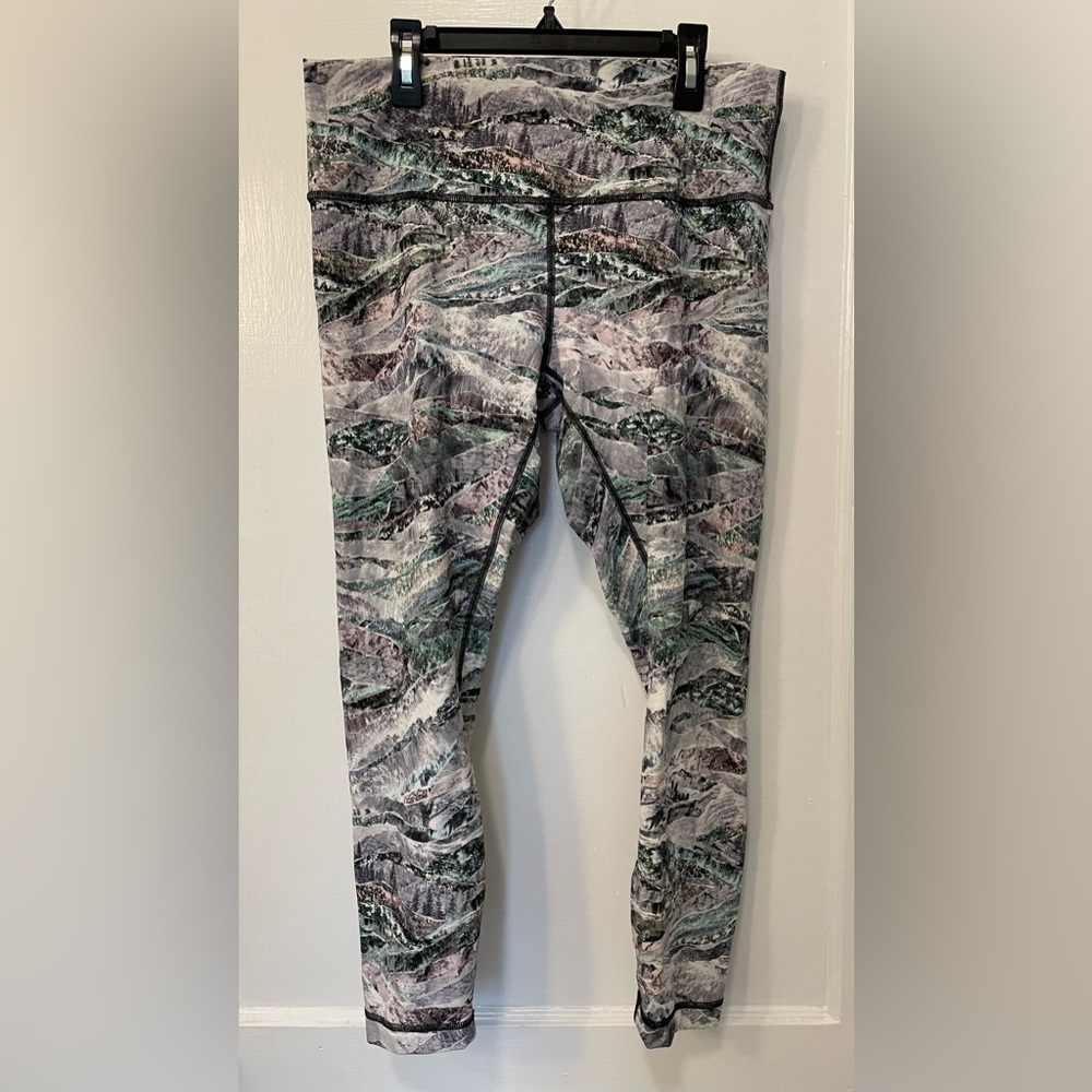 Lululemon Wunder Under High-Rise Tight 25" Full-On Luxtreme Springscape Multi